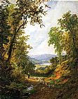 Shepherd and Flock by Jasper Francis Cropsey